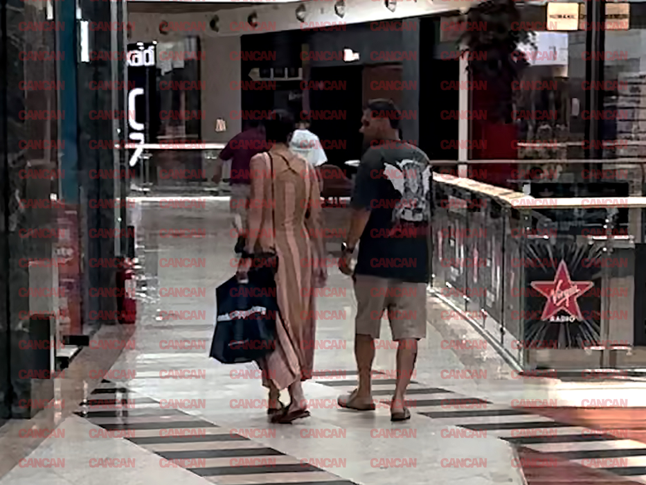 Mihai Rait și soția, la o raită de shopping prin Băneasa