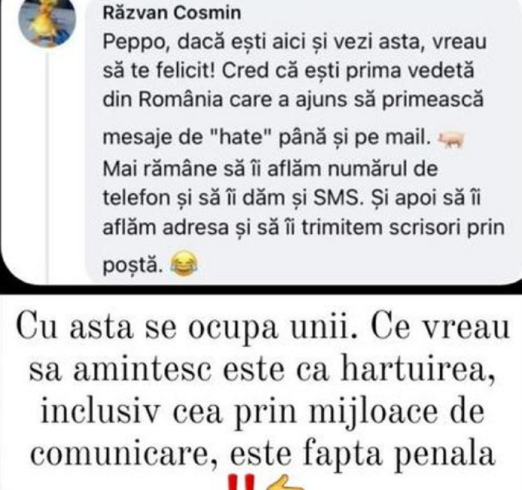 Oana Roman, ținta haterilor. Fiica lui Petre Roman este decisă să depună plângere pentru hărțuire