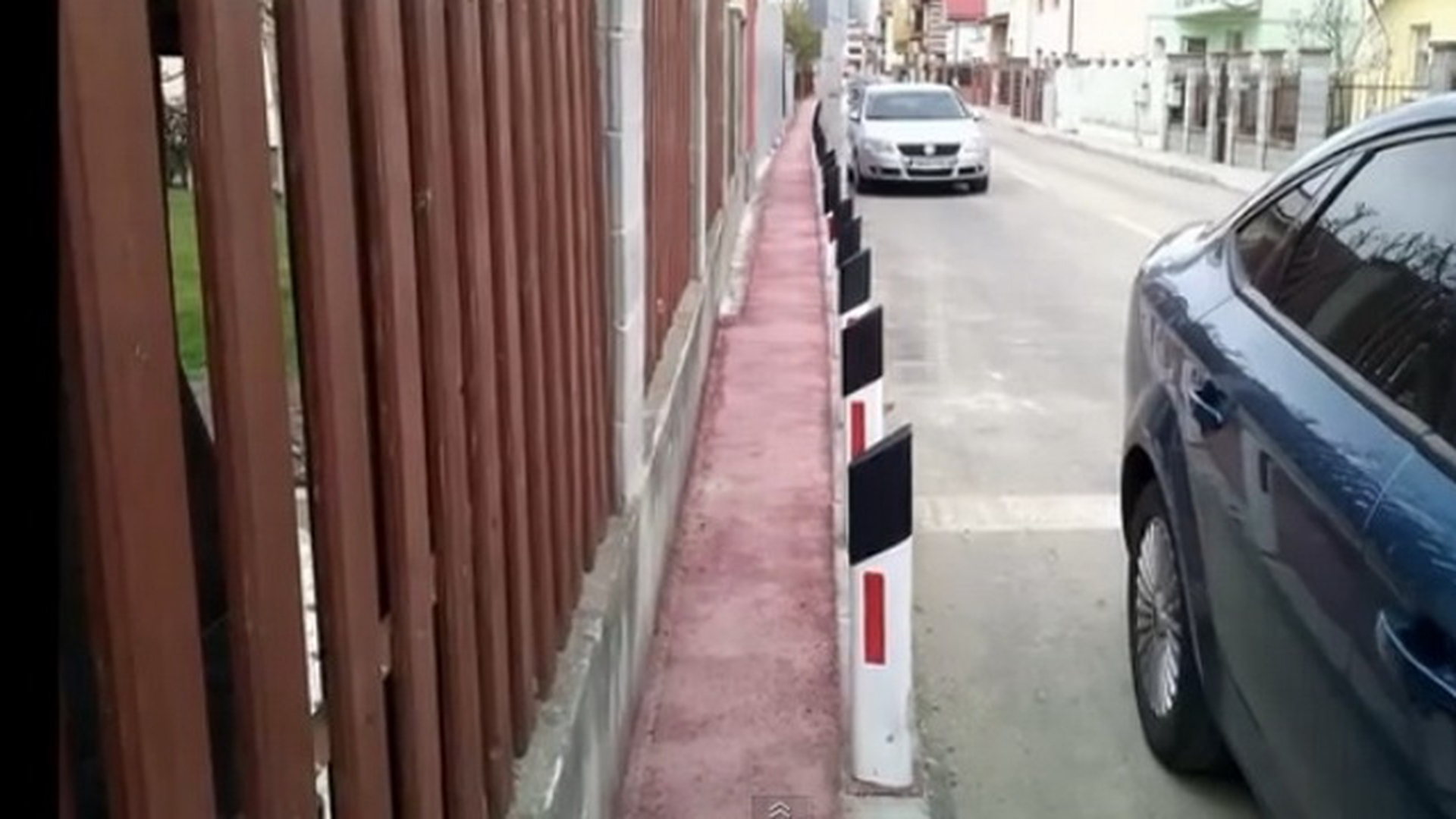A 8-a "minune" a lumii dupa cele 7 din Caracal! In Timisoara a fost inaugurata pista de biciclete cu o latime de 35 cm
