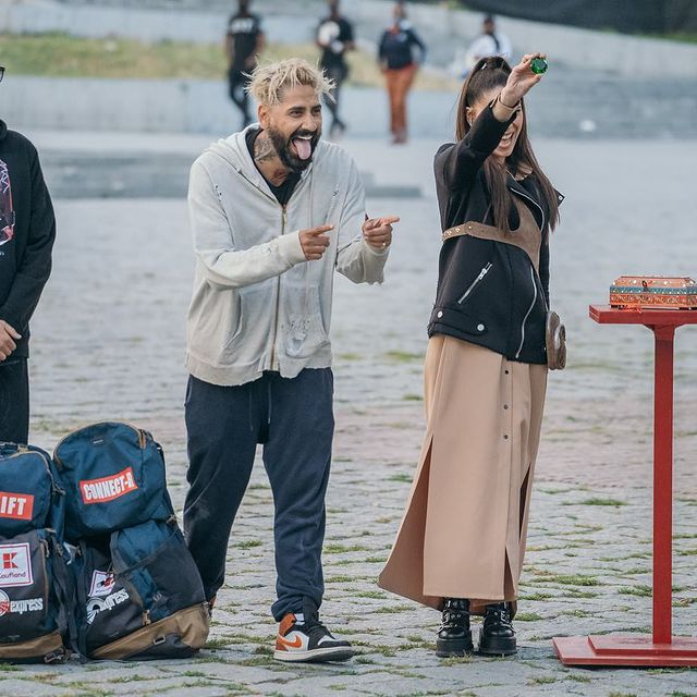 Concurenții au filmat în condiții vitrege