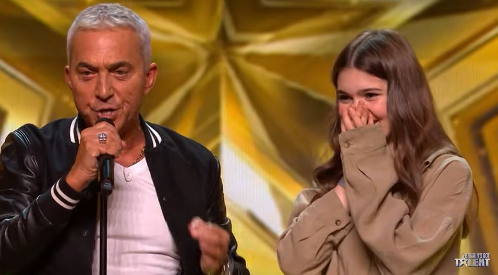 Maya Giotea a primit Golden Buzz la Britains`s Got talent/ sursă foto: social media