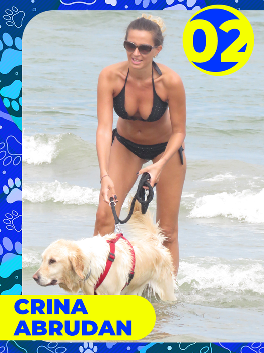 Top 25 vedete care și-au etalat costumele de baie, dar cățeii lor au făcut senzaţie! Delia, Bianca Drăgușanu sau Lora, eclipsate de patrupezi la malul mării