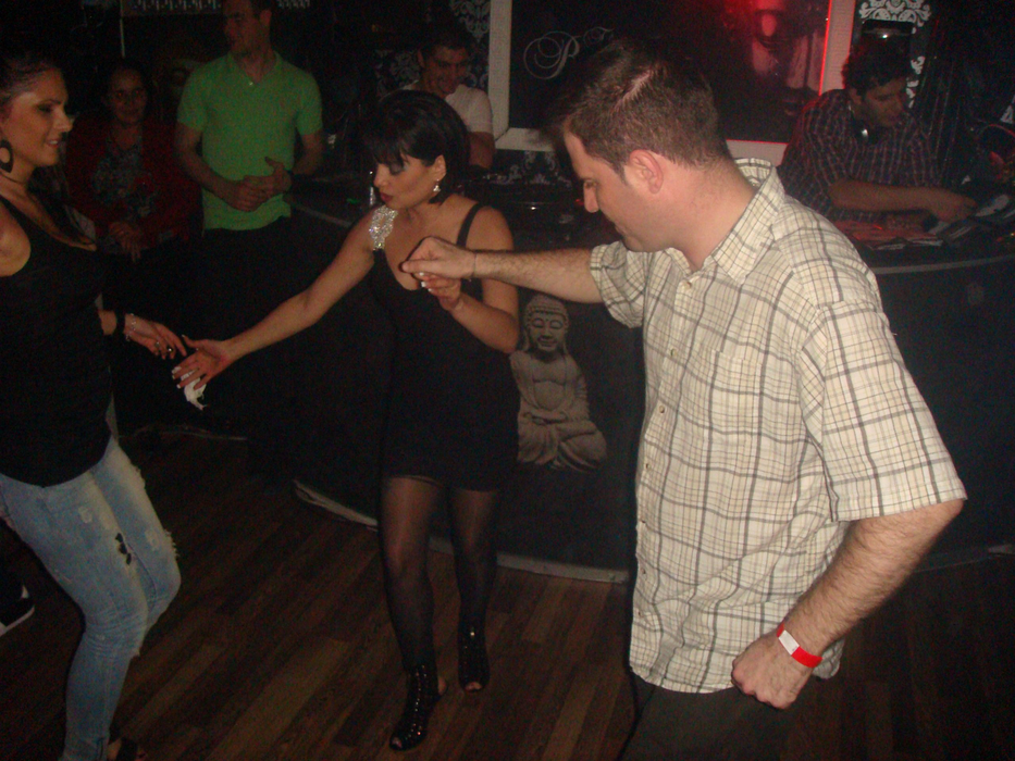 Olimpia, la o petrecere