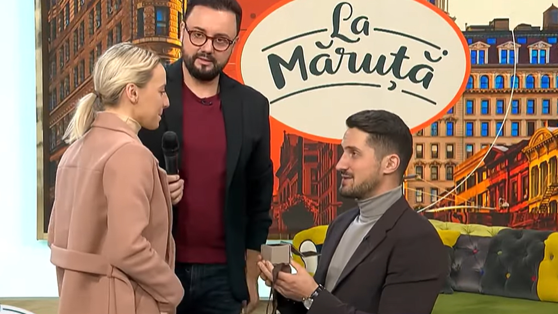 Andrei Ciobanu de la Survivor și-a cerut iubita de soție, în direct. Cum a reacționat Marilena