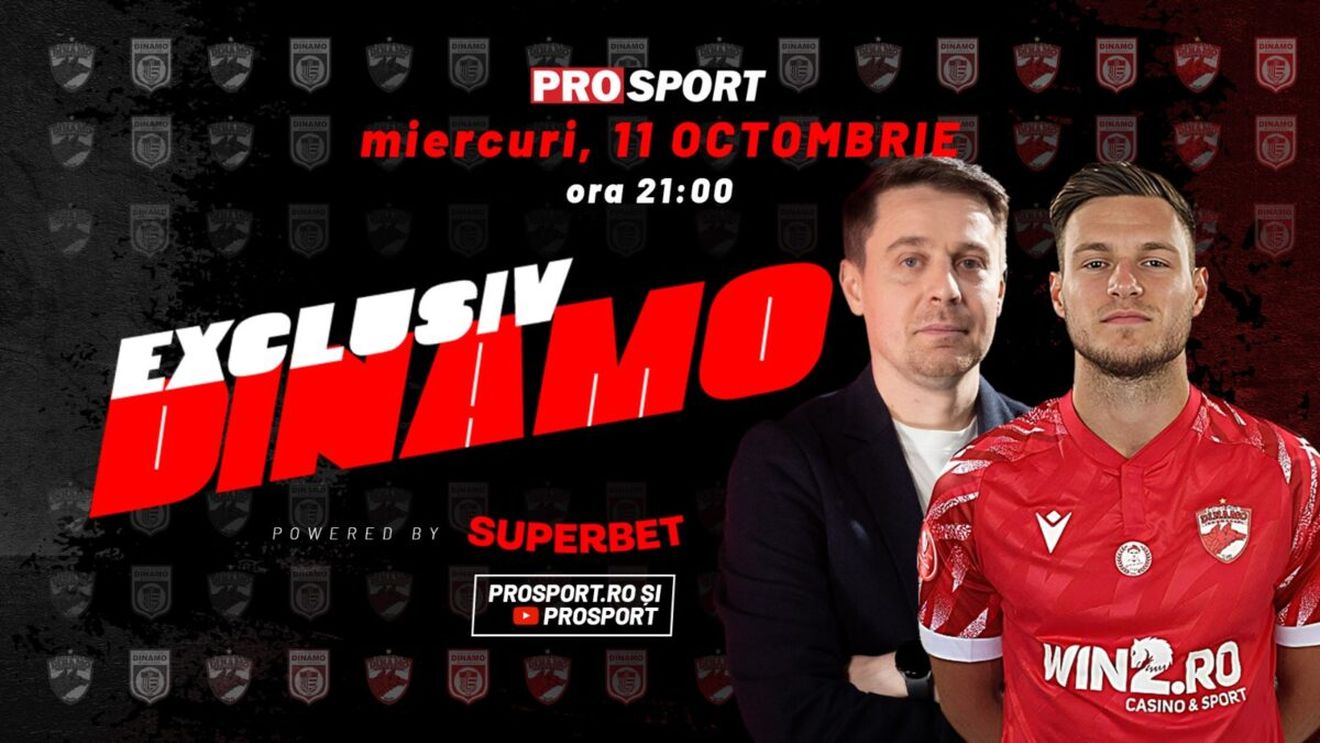 Ediție de gală EXCLUSIV DINAMO. Dennis Politic, jucătorul care a impresionat după ce a semnat cu formația lui Ovidiu Burcă, vine în emisiunea moderată de jurnalistul Cătălin Mureșanu