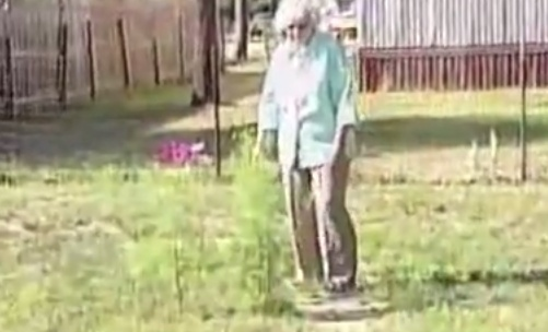 Bătrâna lucra în grădină când a fost înconjurată de patru pitbulli apăruţi de nicăieri. Animalele au sărit să o atace, când…