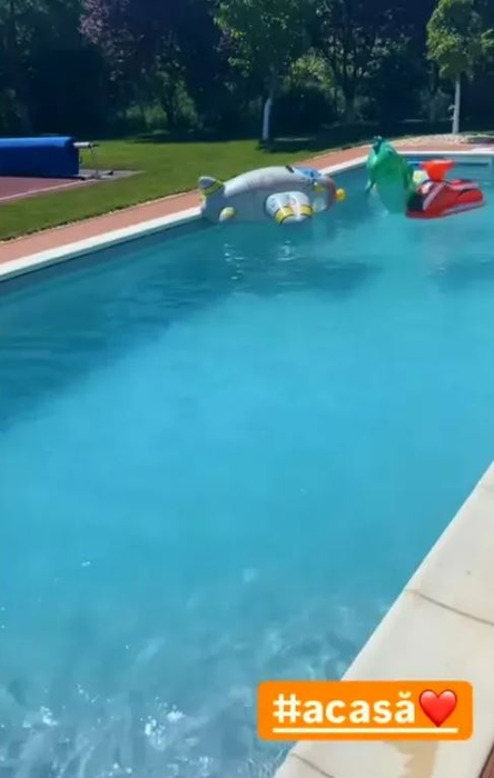 Cum arată vila de lux a Mirelei Vaida din Snagov. Are teren de baschet și o piscină uriașă