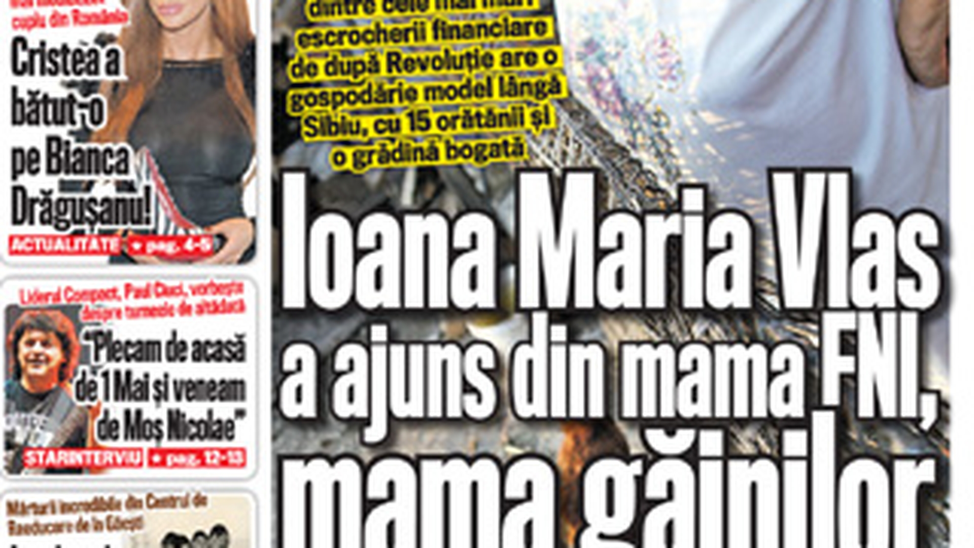 A aparut noul CANCAN de WEEKEND! Afla cum Ioana Maria Vlas a ajuns din Mama FNI, mama gainilor!