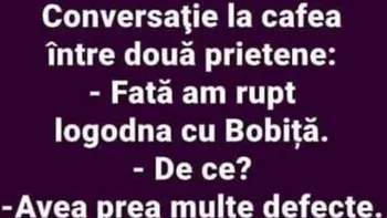 BANCUL ZILEI | Conversație la cafea între două prietene