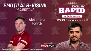 EXCLUSIV RAPID după CFR - Rapid 1-1, cu Alexandru Ioniță!