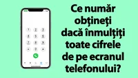 TEST IQ | Ce număr obțineți dacă înmulțiți toate cifrele de pe ecranul telefonului? Geniile răspund în 2 secunde