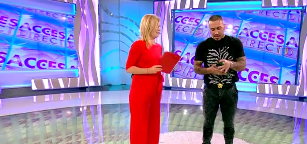 Simona Gherghe, la un pas să fie accidentată din vina lui Alex Velea. Ce s-a întâmplat în platoul de la “Acces Direct”