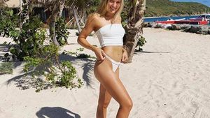 Imagini incendiare cu Eugenie Bouchard, cea mai sexy jucatoare de tenis! Motivul pentru care a ajuns în România | GALERIE FOTO
