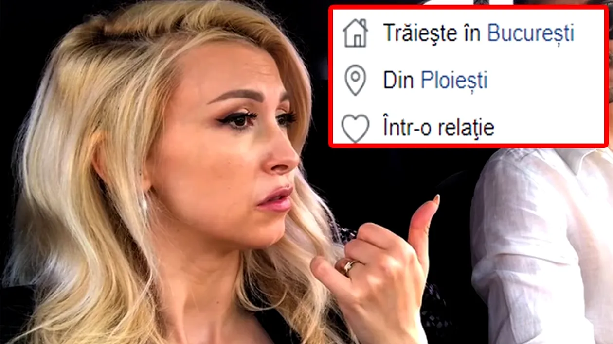 Ups! Andreea Bălan s-a pus într-o relație pe Facebook. Oare George Burcea ce zice?