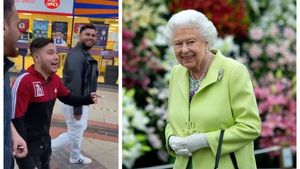 IMAGINI VIRALE. Să vezi și să nu crezi! Românii din Marea Britanie i-au făcut o manea Reginei Elisabeta a II a: „Ai milă de noi, nu ne trimite înapoi!”