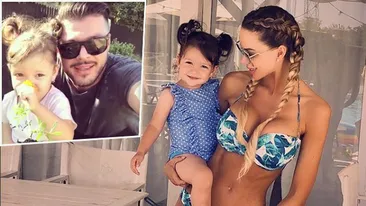 Bianca Drăgușanu și Victor Slav, împreună de ziua fiicei lor. Ce surprize au avut pentru Sofia