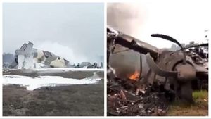 VIDEO | Un avion militar s-a prăbușit. 4 persoane au murit, iar două sunt în stare gravă