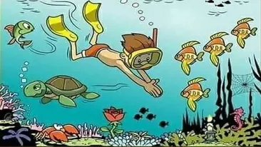 Test de perspicacitate | În această imagine s-au strecurat exact 5 greșeli. Le puteți găsi în 25 de secunde?