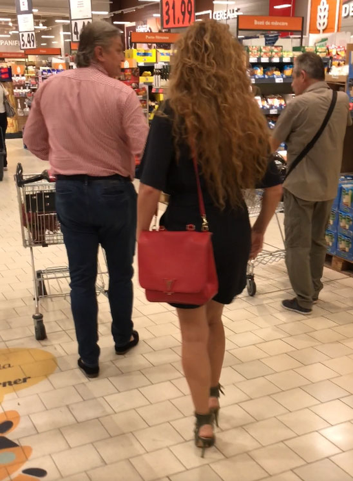Dănuț Lupu a ”tăbărât” pe soție într-un hypermarket!