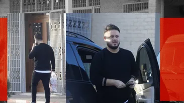 Vizită fulger la Rahova! Cu tatăl aflat după gratii, Gabi Bădălău e în stare de alertă!