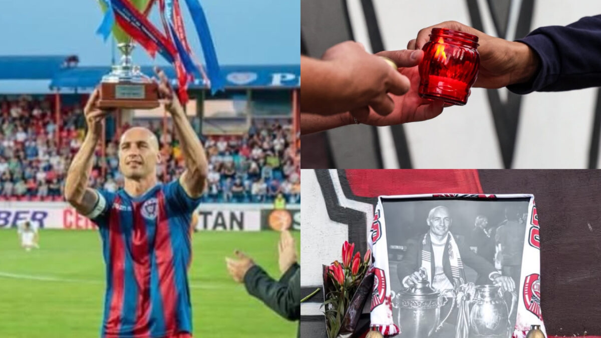 Suporterii CFR Cluj, omagiu la priveghiul lui Gabi Mureșan. Și-au luat rămas-bun într-un mod aparte