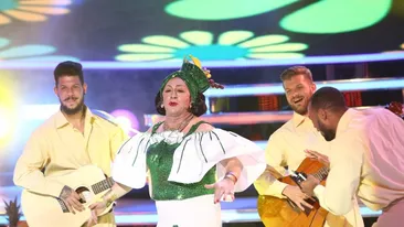Romică Țociu, epilat de soție pentru transformarea în Carmen Miranda, de la “Te cunosc de undeva!”