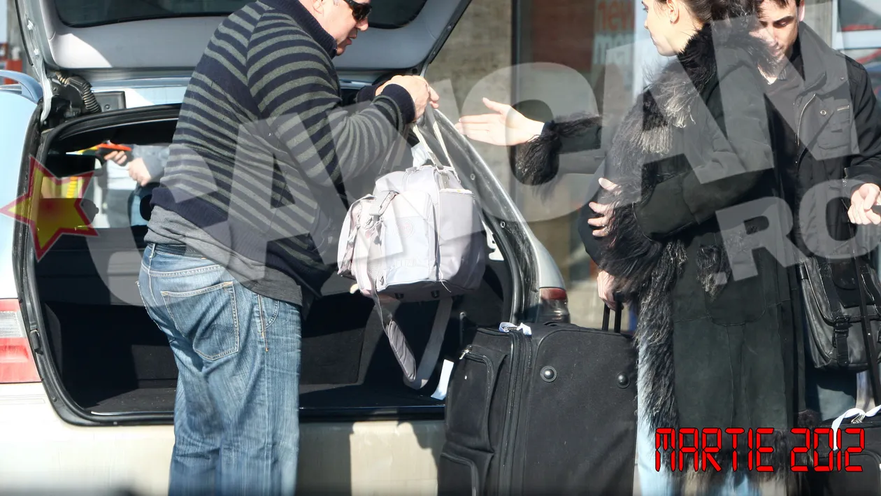 Imagini ABSOLUT tulburatoare cu Iovan si fiica lui, Irina! O imbratisa si o saruta minute in sir, la despartire!