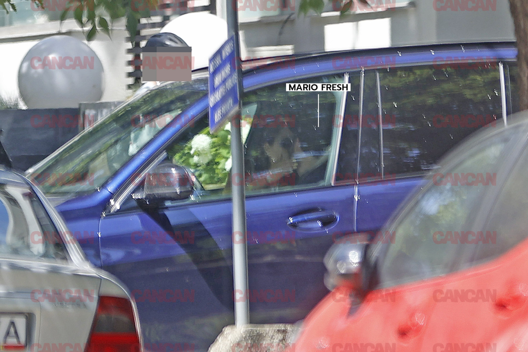 Mario Fresh, sărutat de noua iubită înainte de plecare.