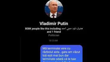 Nu e o glumă! Ce i-a scris un român lui Vladimir Putin, pe Facebook, după ce a invadat Ucraina: Mai termină-te, vere, cu...