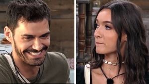 Intimidat de Viviana Sposub, George Burcea a rămas fără cuvinte la Ferma. Ce a mărturisit despre sărutul cu focoasa brunetă | FOTO