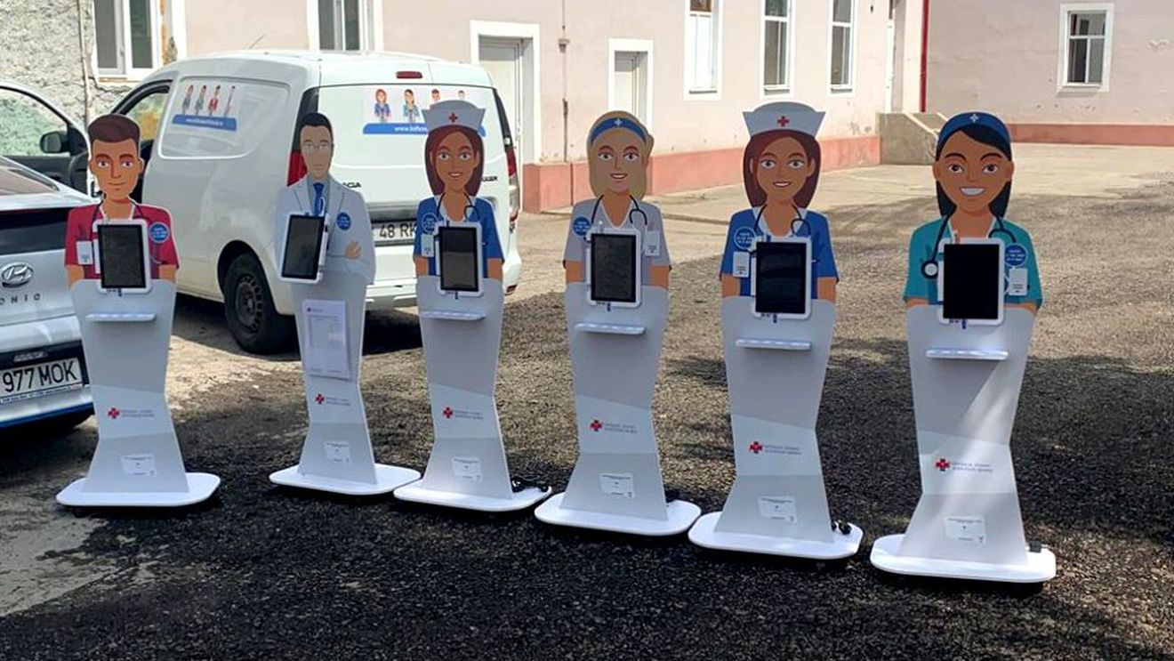 Asistenţi medicali virtuali la SCJ Mureș! Medicii pot comunica de la distanţă cu pacienţii infectați cu virusul COVID-19