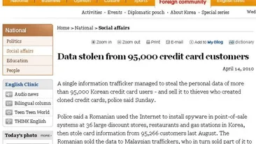 Un hacker roman a inselat peste 95.000 de coreeni, de la care a furat jumatate de milion de euro!
