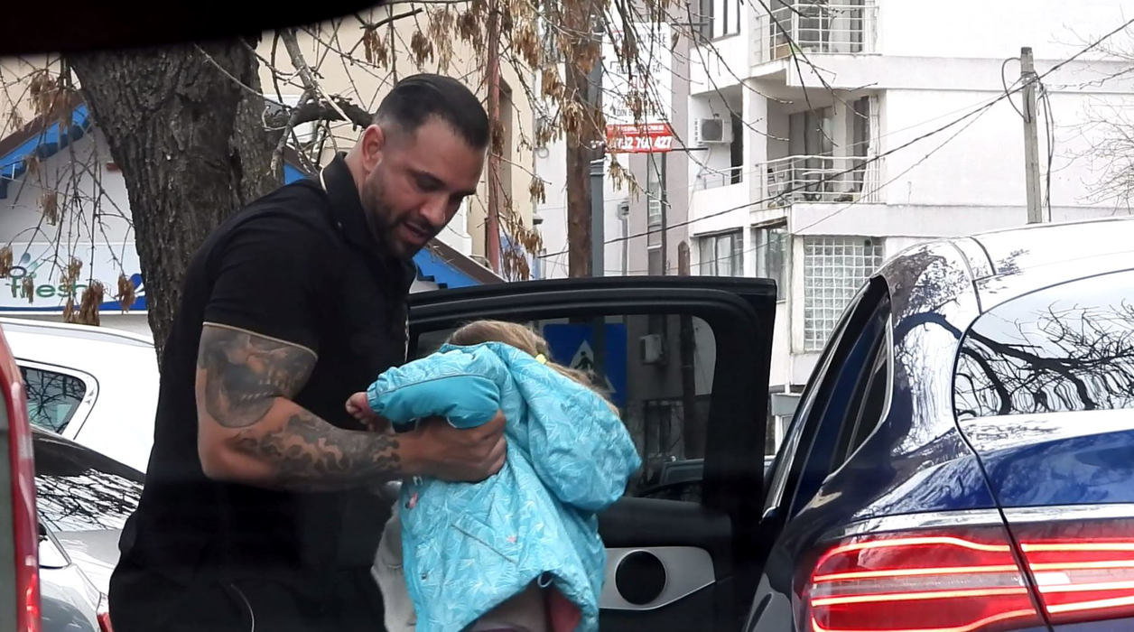 Alex Bodi și-a petrecut toată ziua cu fetița lui, Selena