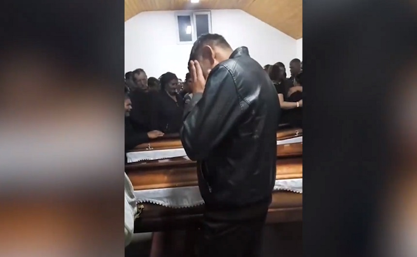 Românii morți în accidentul din Ungaria au ajuns acasă! Rudele au urlat de durere când au văzut sicriele