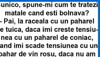 BANC | Nepotul o întreabă pe bunică: ”Cum te tratezi matale când ești bolnavă?”