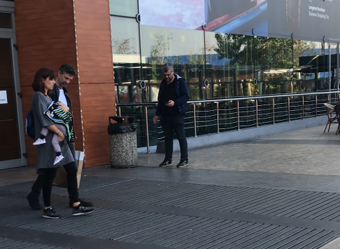 După ședința de shopping....