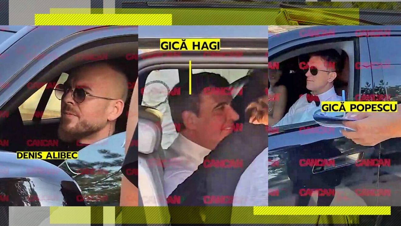 Imagini de colecție de la poarta Palatului Știrbey! Cum și-au făcut apariția vedetele la nunta lui Ianis Hagi