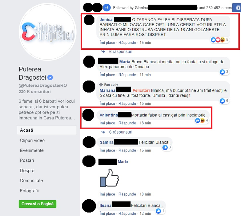Scandal la Puterea Dragostei după ce Kanal D a anunțat câștigătorii. S-a lăsat cu cuvinte grele