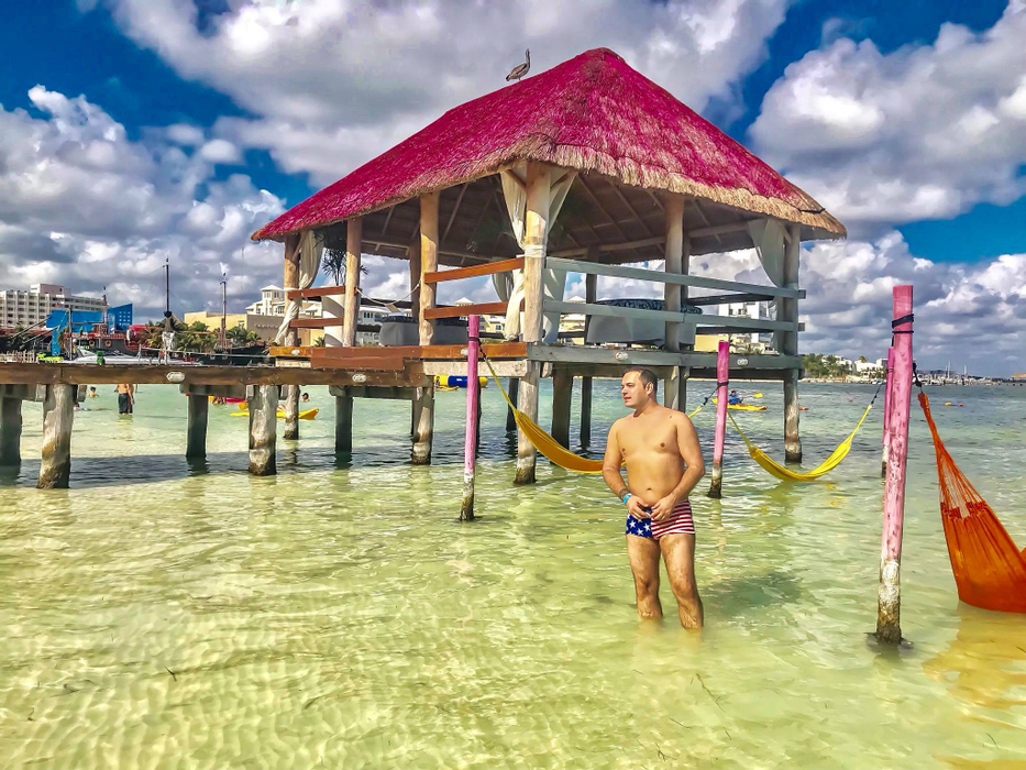 Raoul şi-a petrecut Revelionul în Cancun, Mexic