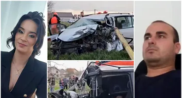 Filmul tragediei din Lumina. Primele imagini cu momentul accidentului în care Nicoleta și Valentin și-au pierdut viața