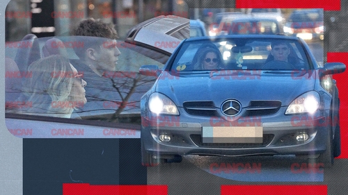 Primele imagini cu fiul Romaniței Iovan în trafic, după ce și-a luat permisul de conducere. Și-a făcut fenta la volan!