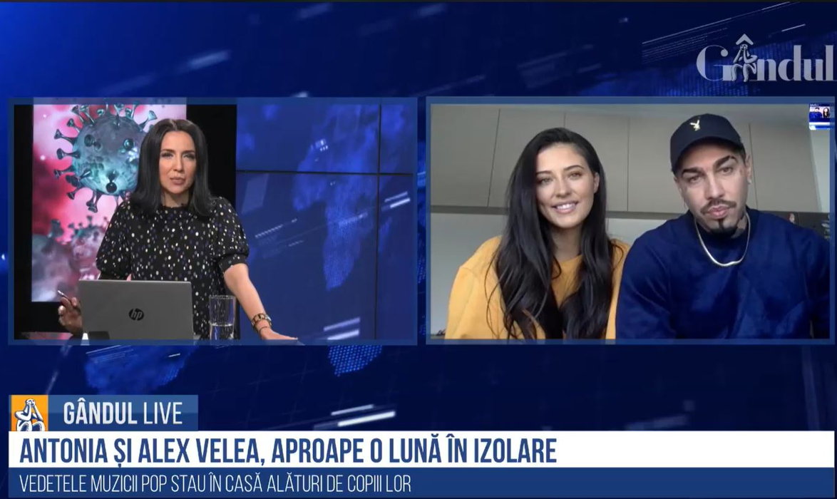 Antonia, cu ochii în lacrimi în cadrul emisiunii Gândul LIVE! Ce a mărturisit despre fiica sa, Maya Castellano | VIDEO