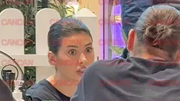 Tensiune mare la restaurant, mon cher! De la ce s-or fi luat milionara Marisa Paloma și soțu'?