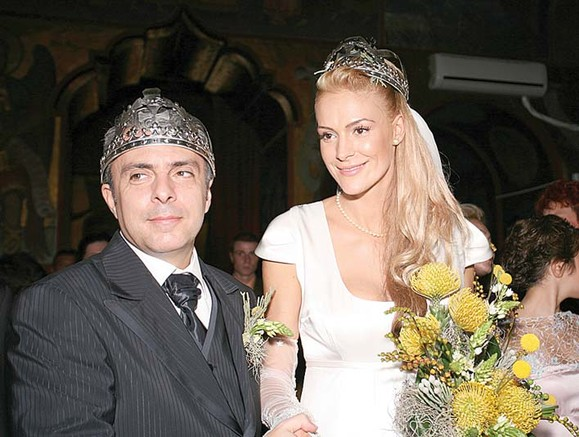 Roxana Ciuhulescu și fostul ei soț, Mihai Ivănescu