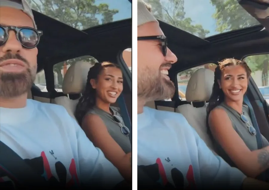 Florin Ristei și Yasmin. Sursă: Instagram