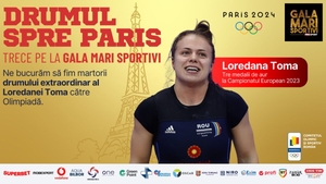 Loredana Toma, premiată la Gala Mari Sportivi ProSport pentru cel de-al cincilea titlu european din carieră! „Pentru anul viitor îmi propun să obțin o medalie olimpică”. VIDEO