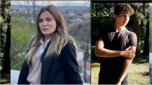 Alexandra și Robert, două dintre victimele tragediei din Bistrița-Năsăud. Se aflau în drum spre facultate, însă destinul lor a fost curmat brusc
