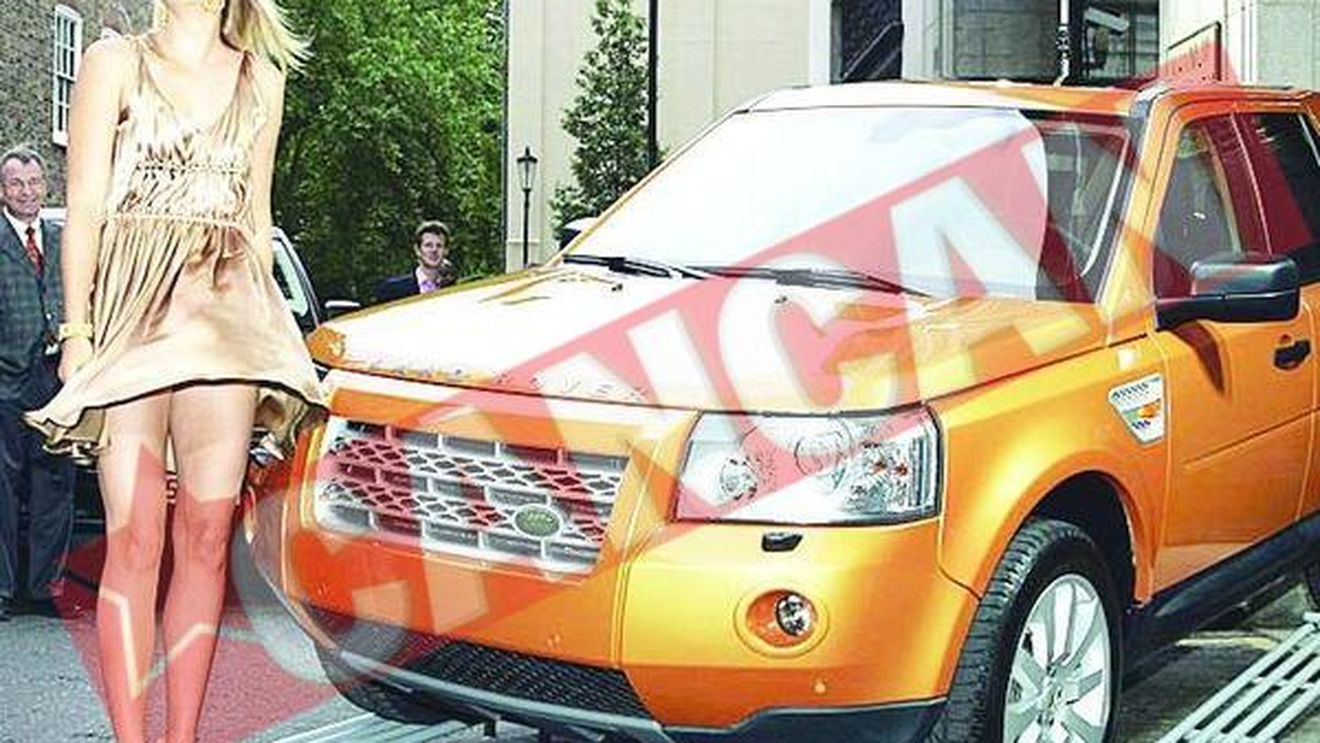 Sarapova, langa Mercedesul lui Federer