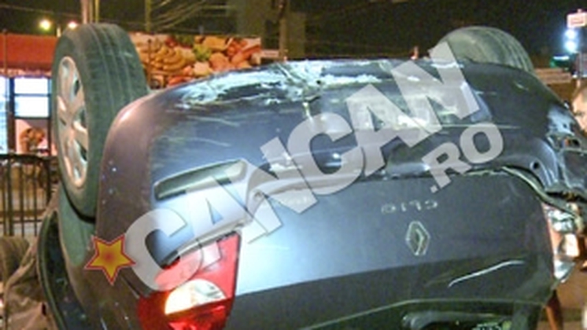 Accident rutier spectaculos! Au inlocuit ringul de dans cu patul de spital si perfuziile!