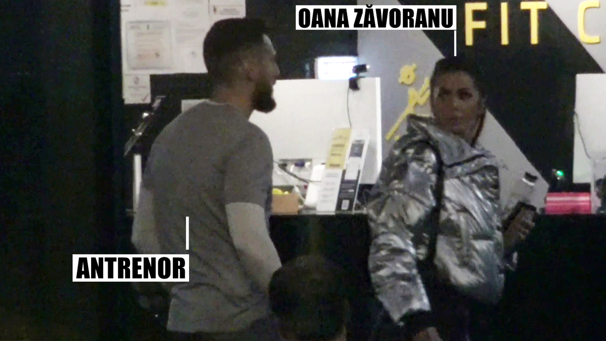 Oana Zăvoranu, alături de antrenor